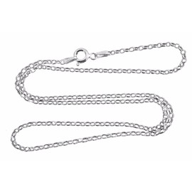 Rolo Chain - 925 Sterling Silver - 2.1mm Italy Italian for Necklace NEW