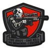 One Shot One Kill Sniper Patch [3D PVC Rubber -Hook