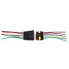 Qiilu 6 Pin Plug, Plug, New 5 Kits 3/4/5/6 Pin