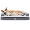 Jiupety Orthopedic Dog Bed for Large Dogs, Waterproof Dog Sofa
