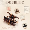 Acetate Butterfly Hair Clips, Medium Hair Claw Clips, 4 Pack
