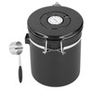 1.5L 304 Stainless Steel Coffee Beans Tea Canister Sealed Food