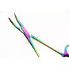 CYNAMED CURVED MOSQUITO FORCEPS 5" HEMOSTAT MULTI-COLOR GERMAN HIGH GRADE