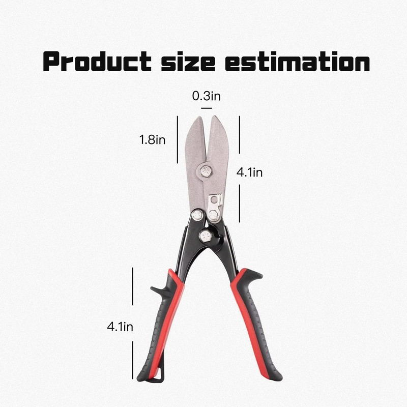5 Blade Hand Crimper Sheet Metal Tools,Gutter Crimping Tool and