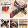 4-in-1 Drilling Positioning Jig, 35cm/14inch Multifunctional T Square Adjustable Angle