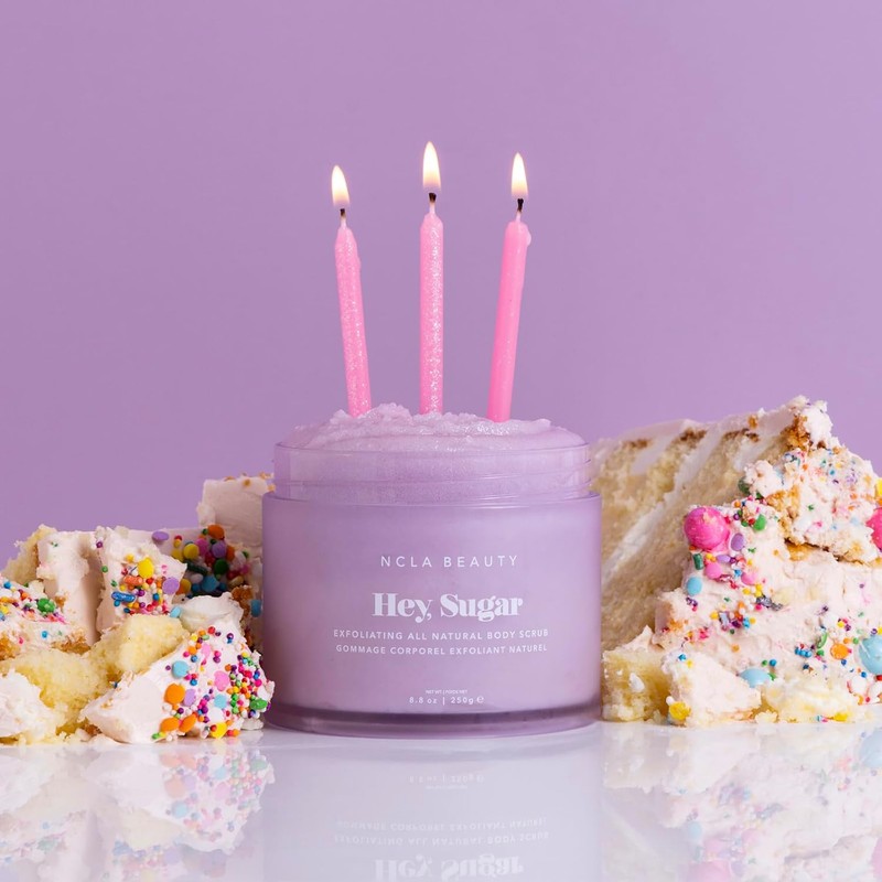 NCLA Beauty Hey Sugar Exfoliante Corporal Natural - Exfoliante de
