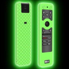 Silicone Case for LG MR25GA Remote Control [Anti-Slip] Protective Cover for MR25GA Magic Remote Compatible with 2025 LG OLED Smart TV Series Remote (Glow Green)