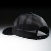 LARIX Gorra de camionero - Tamarack Mountain, Negro/ Gris, 6