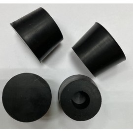 Protection Force 13/16インチ 20mm (8個パック) ラウンド OD チューブ エンド 椅子 脚 スティック フェルール 家具 フィート ラバー キャップ カップ パッド カバー フロア プラグ プロテクター