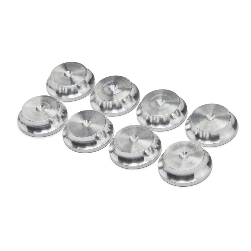 PrecisionGeek - Aluminium Speaker Spike Pads 20mm diameter, 5 Radius