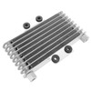 Aluminum 125ml Engine Oil Cooler Cooling Radiator for 125CC-250CC Motorcycle