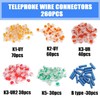 aikoolwer Phone Wire Butt Telephone Splice Connectors 260PCS Data Phone
