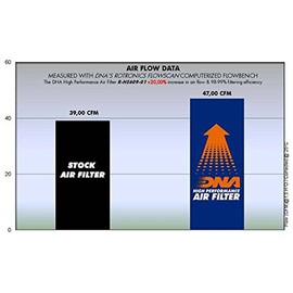 DNA High Performance Air Filter for Hyosung GT 125 R Comet (06-08) R-HS609-01