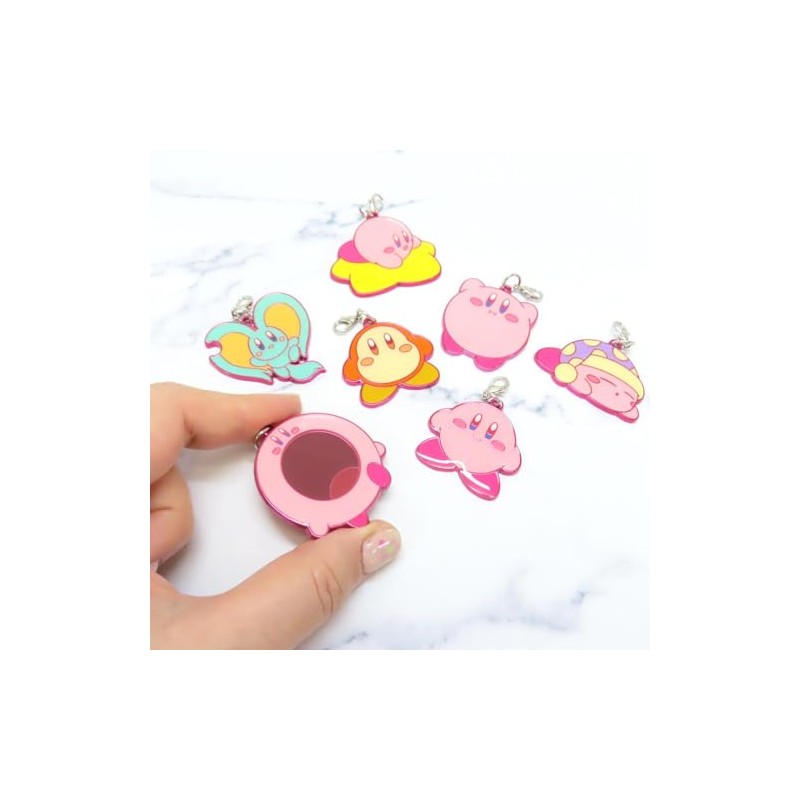 SK Japan Kirby Metal Charm Warp Star