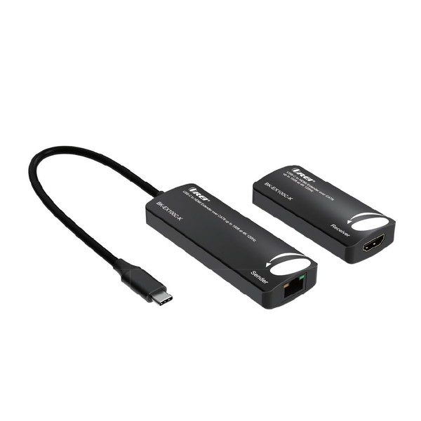OREI USB-C to HDMI Extender Over CAT6/7, 4K 120Hz, Up