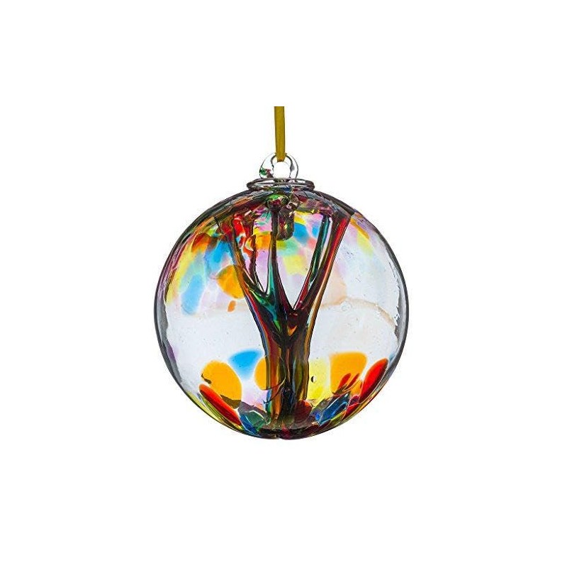 Sienna Glass Attraction Orb -Happiness