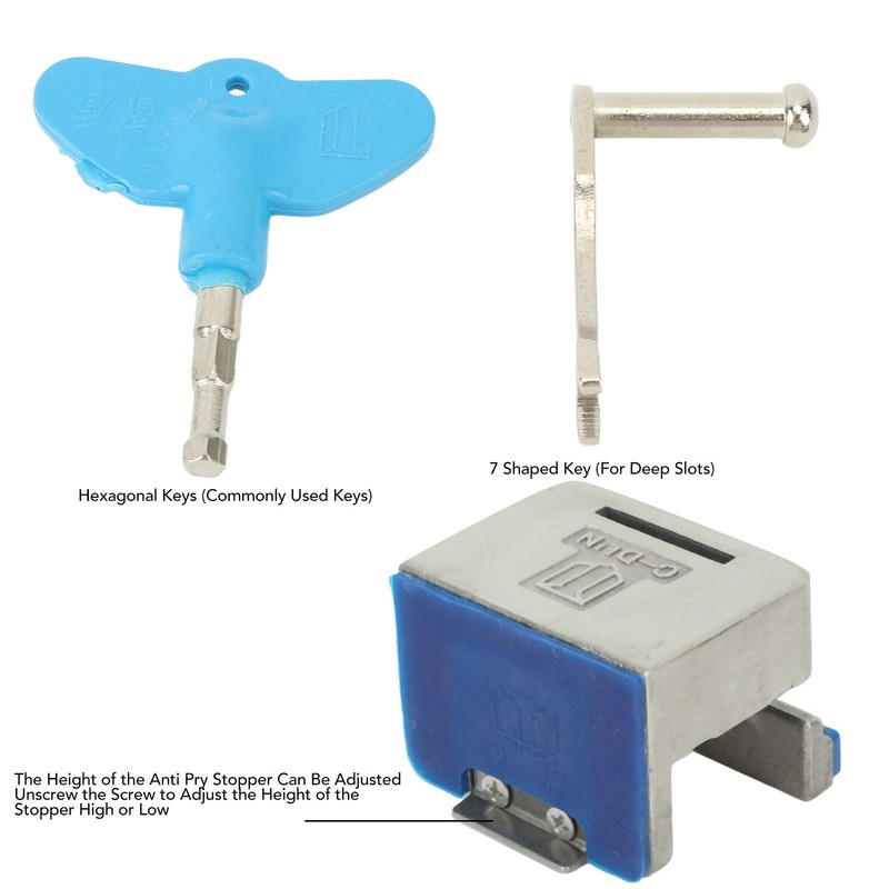 Window Security Locks Adjustable Push Pull Window Protection Anti Theft