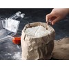 New Star Foodservice 34400 Polycarbonate Plastic Utility Ice Scoop, Clear,