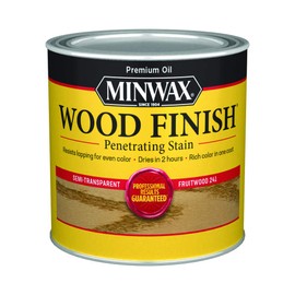 1/2 pt Minwax 22410 Fruitwood Wood Finish Oil-Based Wood Stain
