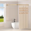 Yampos L Shaped Corner Shower Curtain Rod, 39" - 69"
