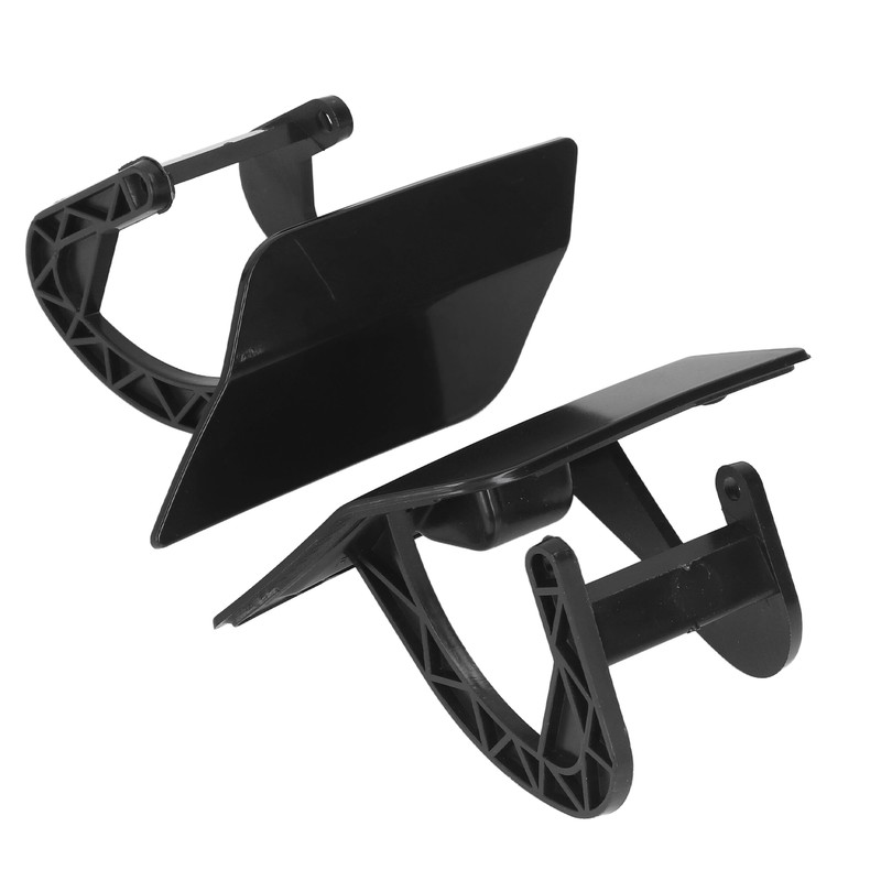 1 Pair Left Right Bumper Headlight Washer Nozzle Cover Bumper