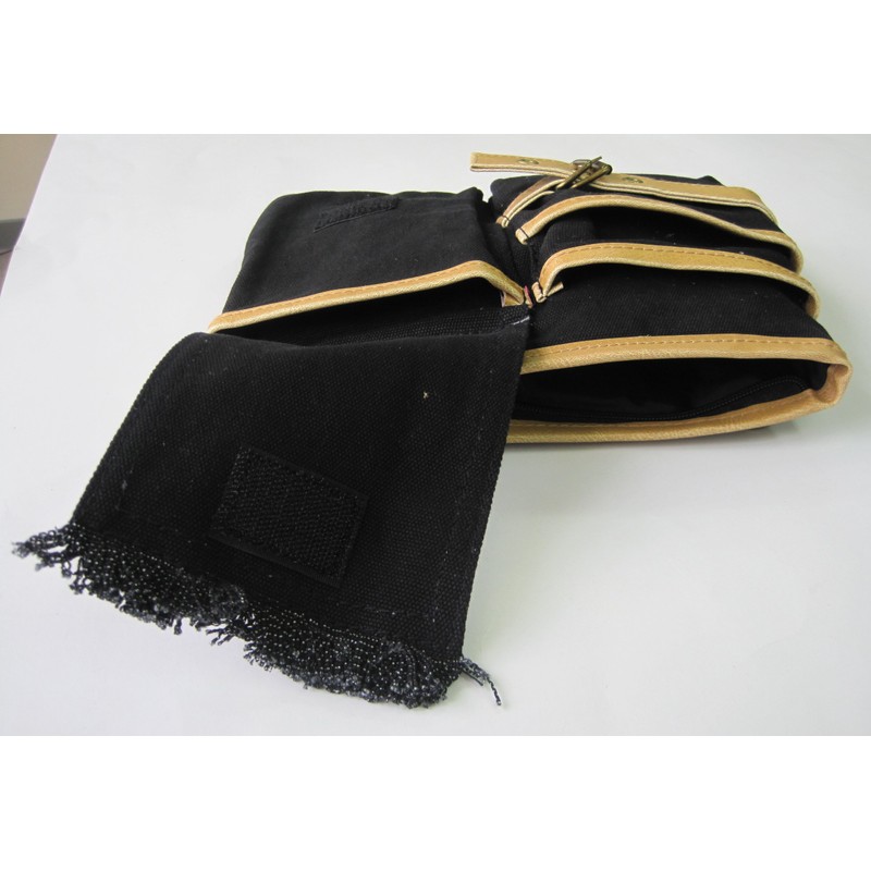 KOZUCHI(コヅチ) ガーデニングシザー布ケース 横型 ブラック TDB-02