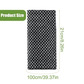 ZYBHMJE 1 Pcs Exfoliating Body Scrubber Shower Wash Black Cloths Loofah Net Back Bath Exfoliator Washer Towel Skin Care Tool Scrub Face Washcloths Men Women