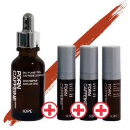IOPE 아이오페 카페인샷 30ml+15ml 세럼 앰플 리페어 탄력 (1srr) IOPE Caffeine Shot 30ml+15ml Serum Ampoule Repair Elasticity (1srr)