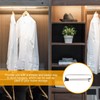 VILLCASE Adjustable Closet Rod, Retractable Closet Pull Out Rod Wardrobe