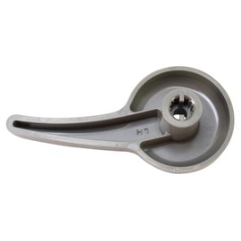 TRQ Front Seat Recliner Handle Driver Side LH Pewter for Chevy GMC Pickup Truck