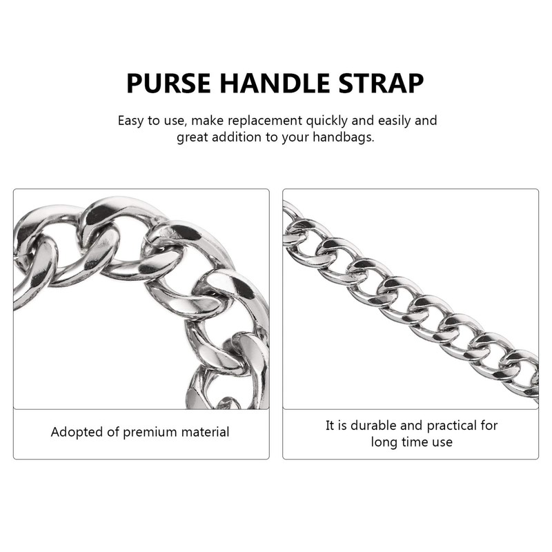 TOYMYTOY Bag Chain, Handle, Chain Strap, Replacement Handle, Handbag Handle,