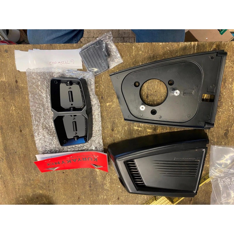 Kuryakyn Hypercharger ES Black Custom Air Cleaner Harley Chopper Scoop