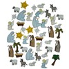 Buttons Galore 50 Piece Nativity Christmas Novelty Buttons Assortment for