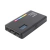 LED Video Light 2500K-9000K Bi Color Temperature Stepless Dimming RGB