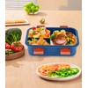 Huifoo Lunch Box Set, 1250 ml Lunch Box with Compartments