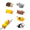 6 Pieces Of Small Animal Data Cable Protective Cases, Creative