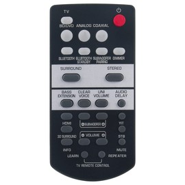 Replace Remote Control operates for Yamaha Speaker System YAS-203 YAS-Q203 NS-WSW41 YAS-106 YAS-103 YAS-105 YAS-1080 YAS-107 YAS-108 YAS-207 Sound Bar ATS-1080 ATS-1030 ATS-1060 FSR73 FSR78 ZP80760