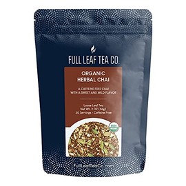 Organic Herbal Chai - 2oz Bag (Approx. 30 Servings) | Full Leaf Tea Co.