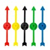 Killow 25 Pieces Arrow Game Pointer Spinner Plastic Arrow Spinner