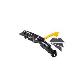 Komelon Folding Utility Knife, Includes 4 Blades