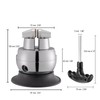DZQ Ball Vise 3" Engraving Setting Tool 360°Rotation Professional Ball