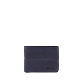 PIQUADRO Paavo Men's Wallet Blue 13 x 9 x 2.5 cm Blue, blue