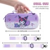 HYPERCASE Cute Switch OLED Carrying Case of Purple Bunny, with