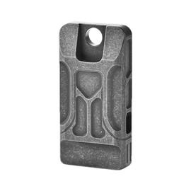 Gihioue Titanium Alloy Safety Whistle - Outdoor Whistle, Double Tube Sports Whistle, Loud Clear Sound Whistle for Trainers, Referees and Boaters