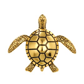 Unimooie Turtle Brooch for Women Beautiful Marine Creature Brooch Beach Party Ocean Park Birthday Vintage Decorative Brooch Gift Backpack Scarf Coat Brooch, Metal