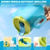 HOVCEH 2 PCS Elderly Spill Proof Cups, 280 ml Unspillable