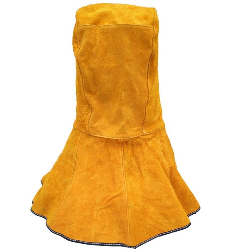 SEIWEI Leather Welding Hood Cowhide Split Leather Welding Mask Cover