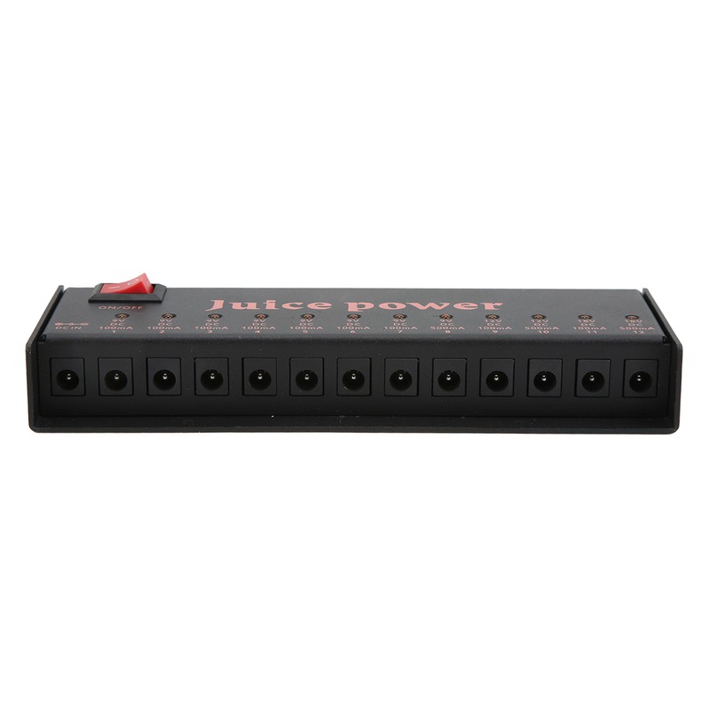 Guitar Effect Pedal Power Supply 12 Channel Isolated DC Outputs