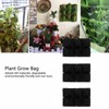 3Pcs 6 Pocket Plant Growing Bag Degradable Wall Hanging Felt