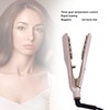 Flat Curling Iron 45W Pink Negative Ion Hair Crimper Waver